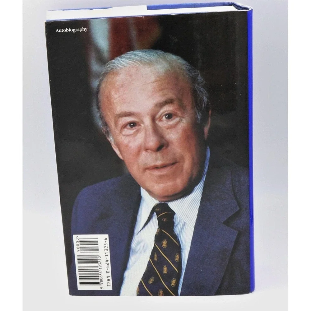 Signed‎ George P. Shultz Turmoil and Triumph 1st Ed +1994 Castle Harlan Letter